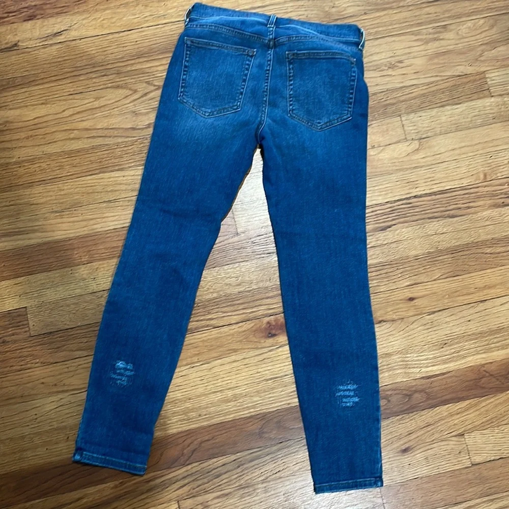 Sneak Peak distressed skinny jeans - Picture 2 of 4